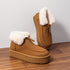 DAMEN-MINI-SCHNEESTIEFEL MIT ANTI-RUTSCH-SOHLE FÜR WINTER, INDOOR & OUTDOOR